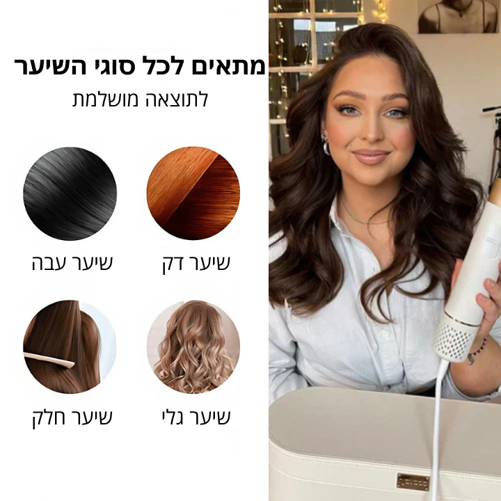 Boonality® סטיילפרו 5 – תוצאה של מספרה בבית