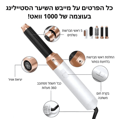 Boonality® סטיילפרו 5 – תוצאה של מספרה בבית